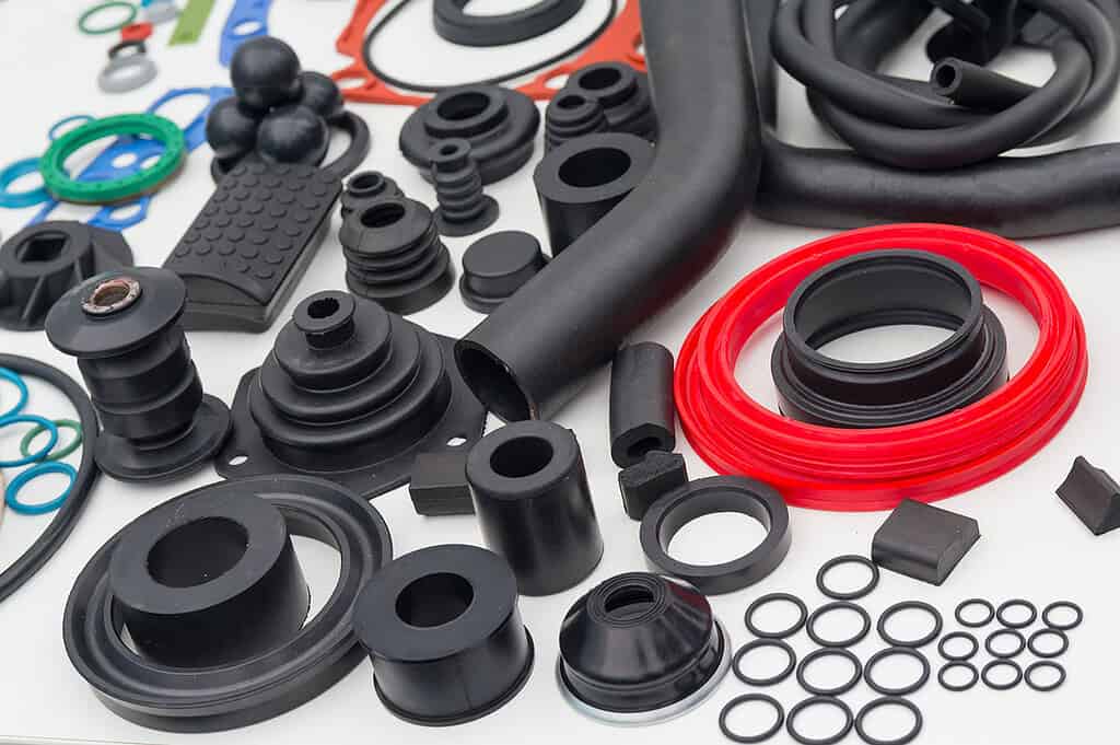 Rubber for gaskets