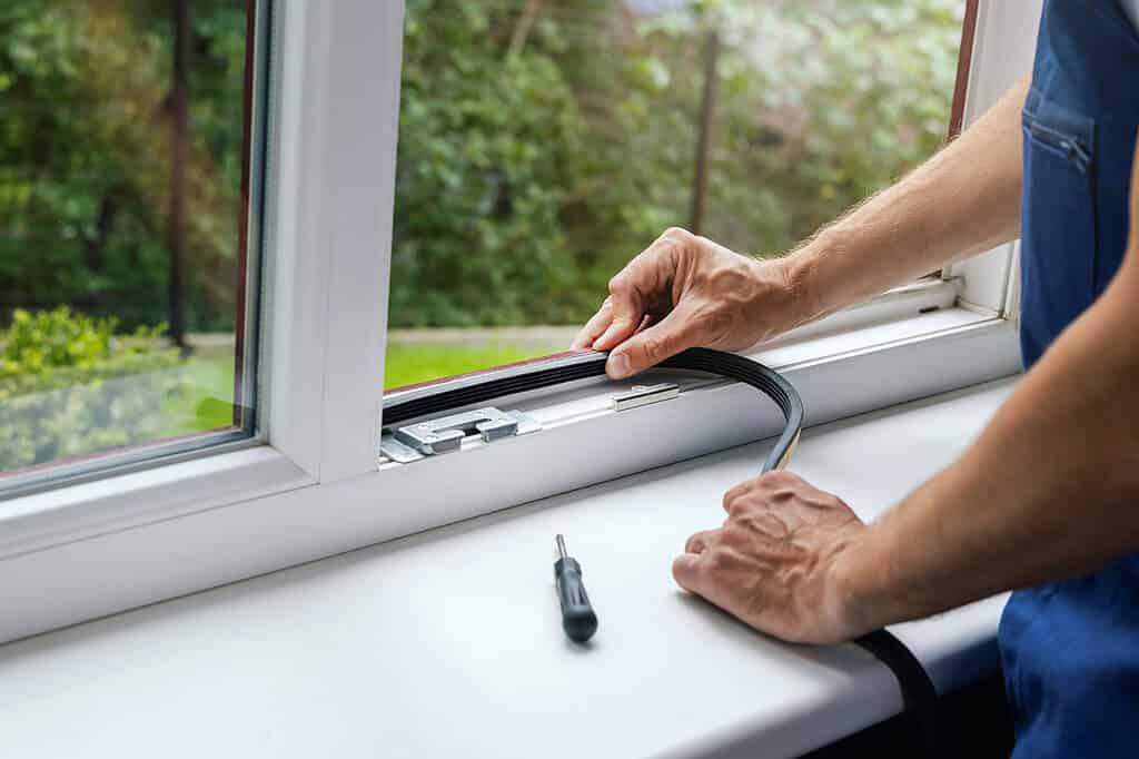 upvc window rubber seal replacement