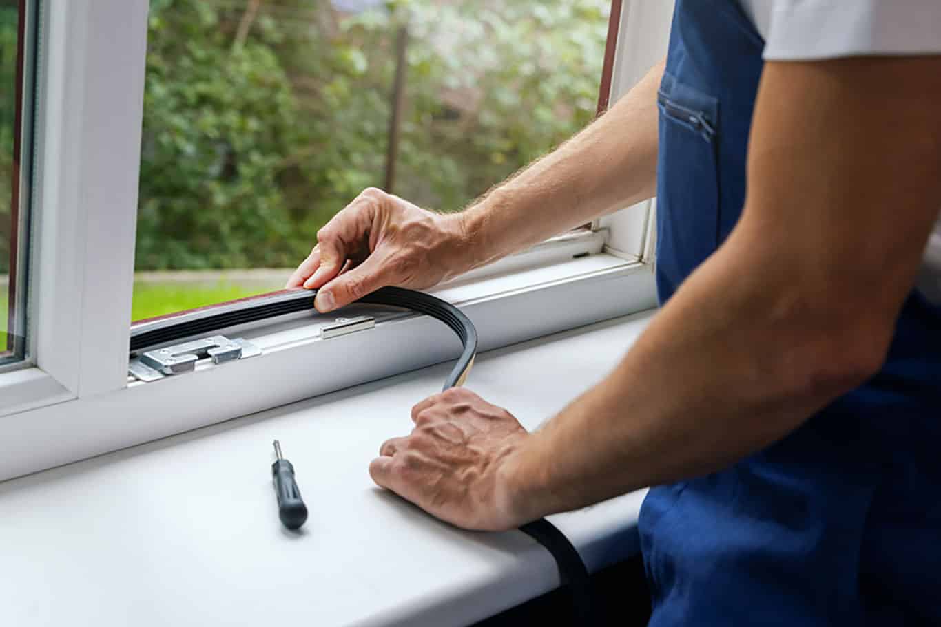 window rubber seal replacement